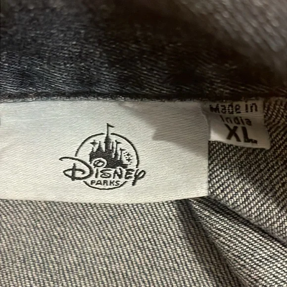 Denim Jacket with Mickey Mouse Design - Picture 3 of 5